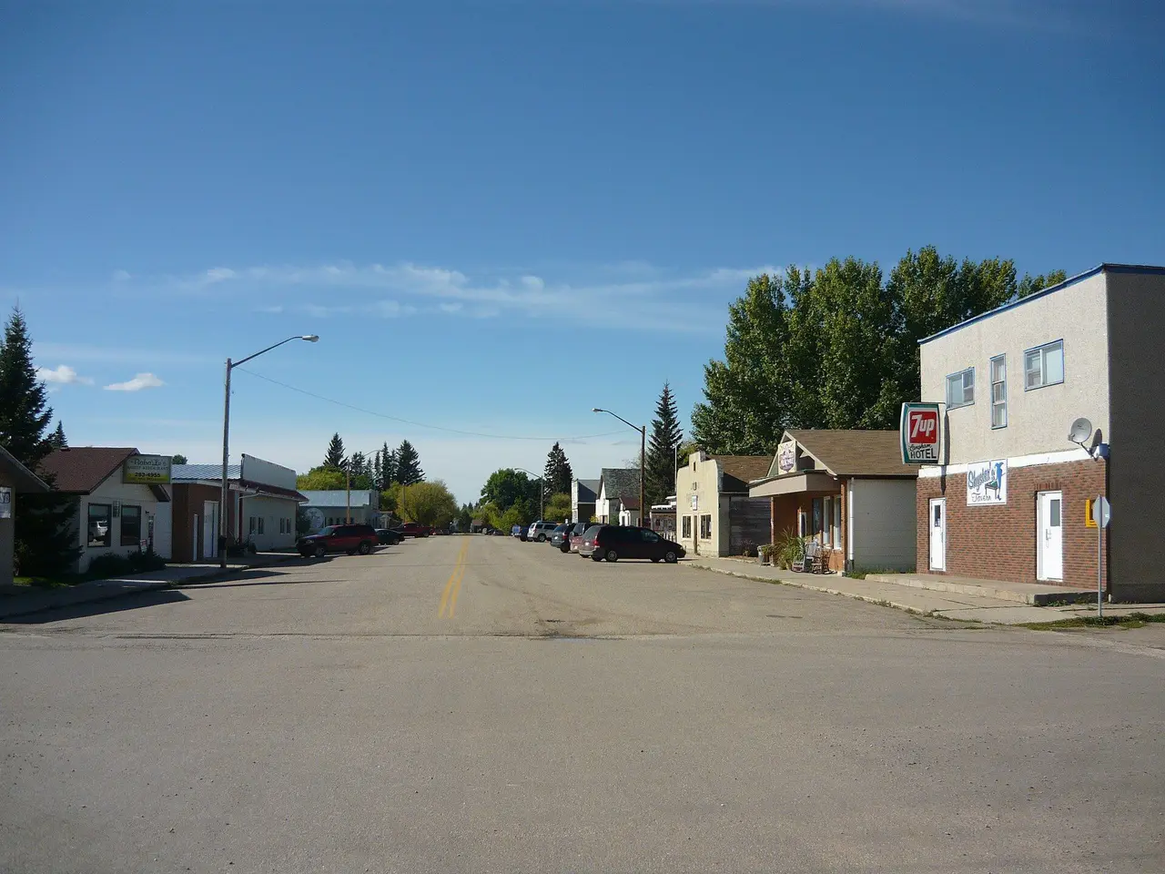Main Street East looking west, 2009