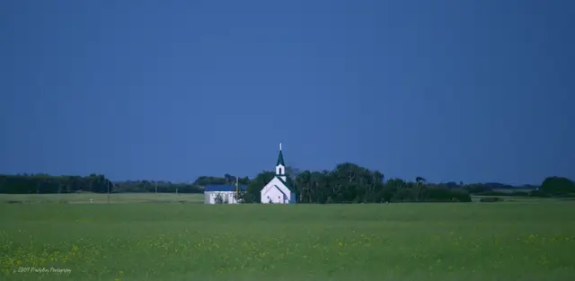 Country church near Langham